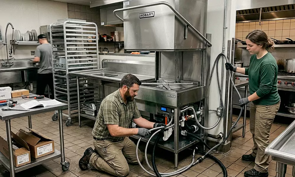 Commercial Dishwasher Installation in Barnstable, MA