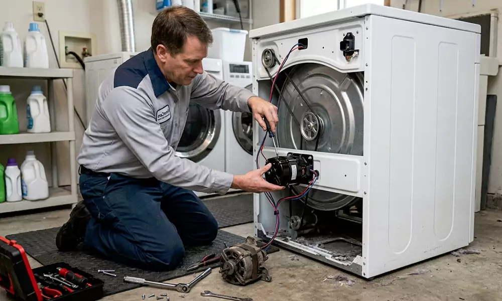 Dryer Motor Replacement in Barnstable, MA