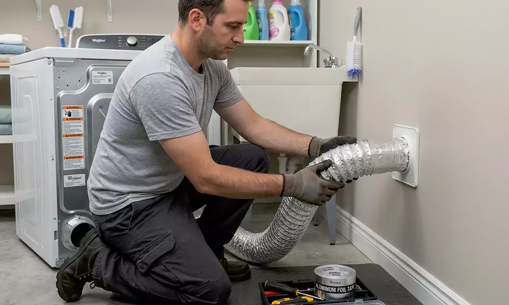 Dryer Vent Installation in Barnstable, MA