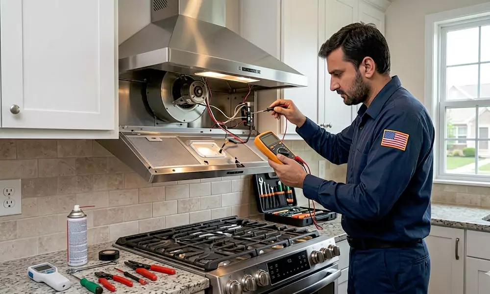 Range Hood Repair in Barnstable, MA