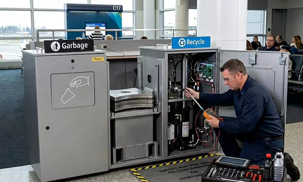 Trash Compactor Repair in Barnstable, MA