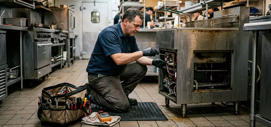 Industrial Fryer Thermostat Repair in Barnstable