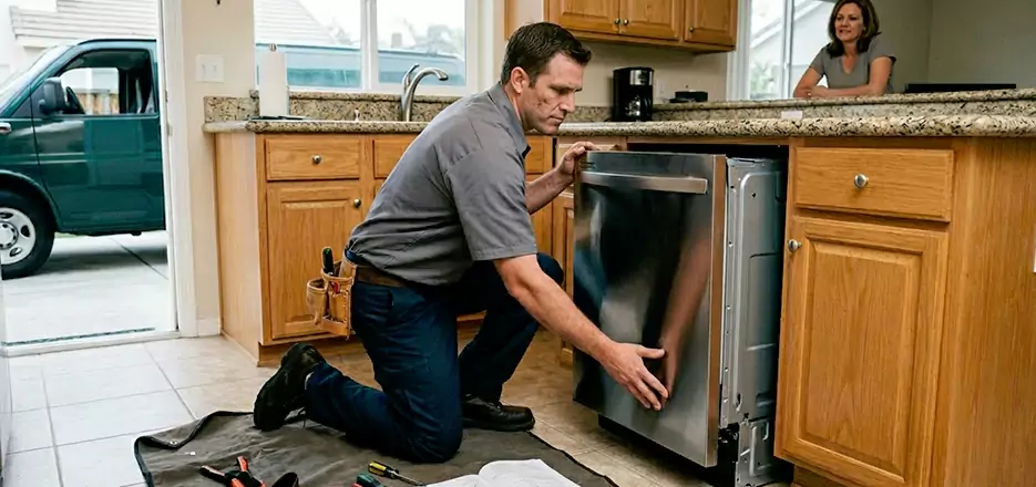 Kitchen Appliance Assembly in Barnstable