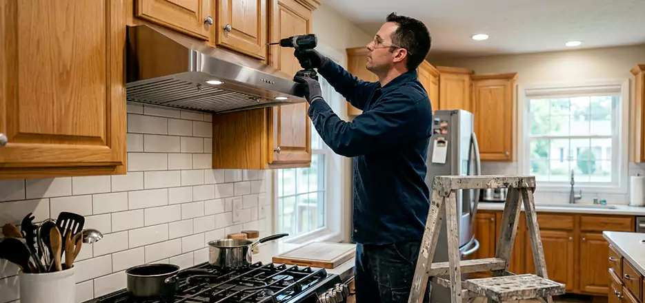 Wood Range Hood Installation Barnstable