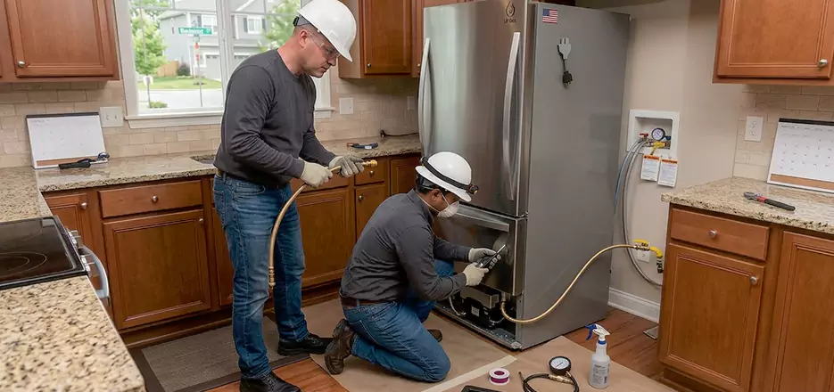 Propane Refrigerator Installation in Barnstable