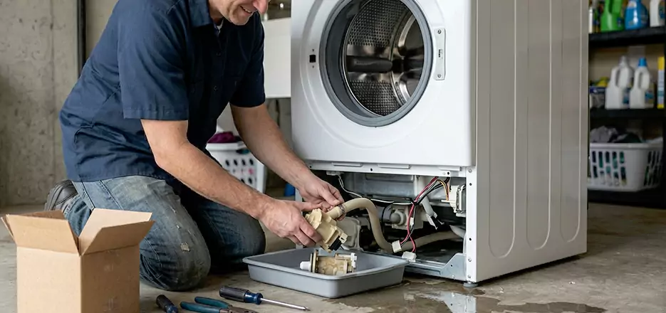 Washing Machine Pump Replacement in Barnstable